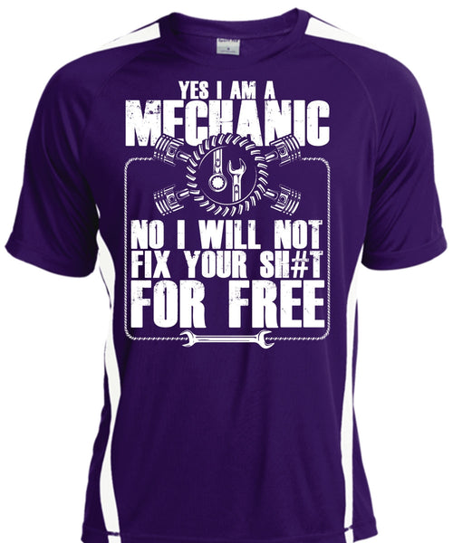 Yes I Am A Mechanic T Shirt, I Will Not Fix T Shirt, Cool Shirt