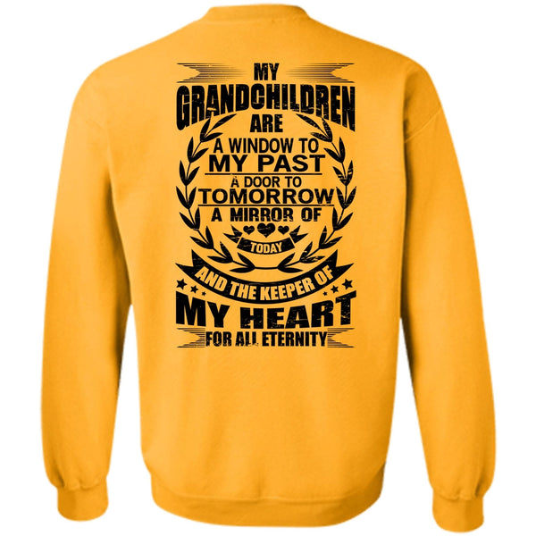 I Love Baby T Shirt, My Grandchildren Are A Window Sweatshirt