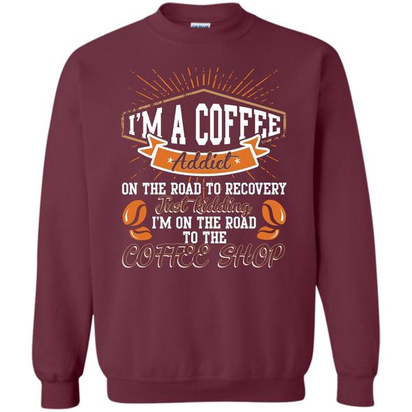 I'm On The Road To The Coffee Shop T Shirt, Coolest Bartender Sweatshirt