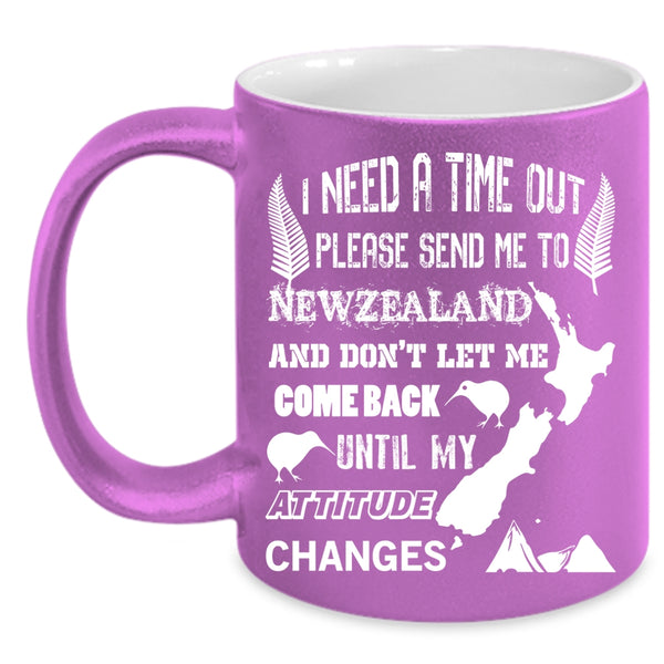 Send Me To Newzealand Coffee Mug, Funny Traveling Coffee Cup