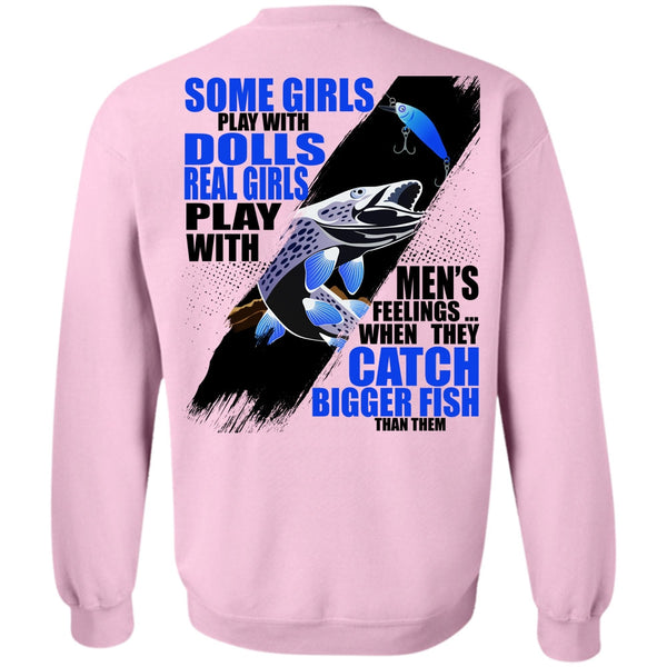 I Love Fishing T Shirt, They Catch Bigger Fish Sweatshirt