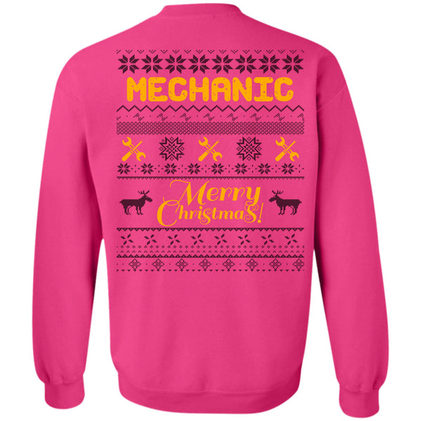 I Love Mechanic T Shirt, Mechanic Merry Christmas Sweatshirt
