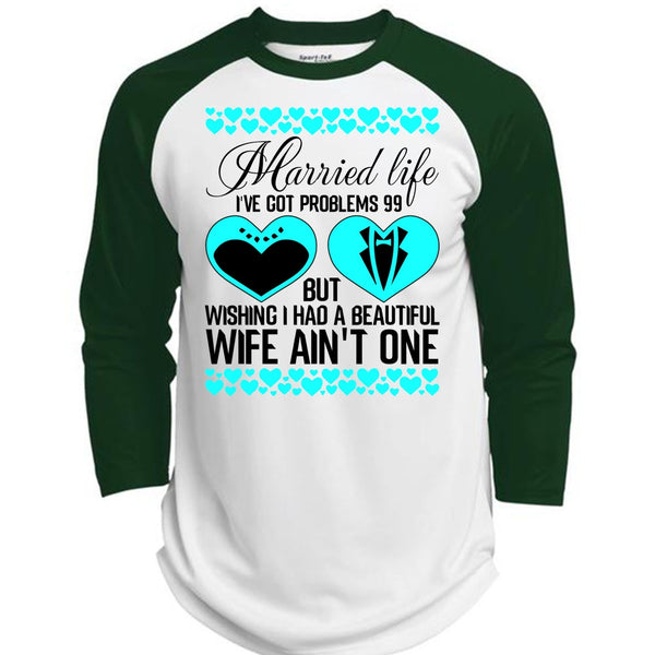 I Had A Beautiful Wife T Shirt, I Love Wife T Shirt, Awesome T-Shirts  (Polyester Game Baseball Jersey)
