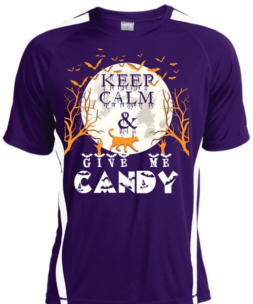 Keep Calm And Give Me Candy T Shirt, I Love Christmas T Shirt, Cool Shirt