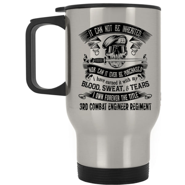 Cool Engineers Travel Mug, 3RD Combat Engineer Regiment Mug