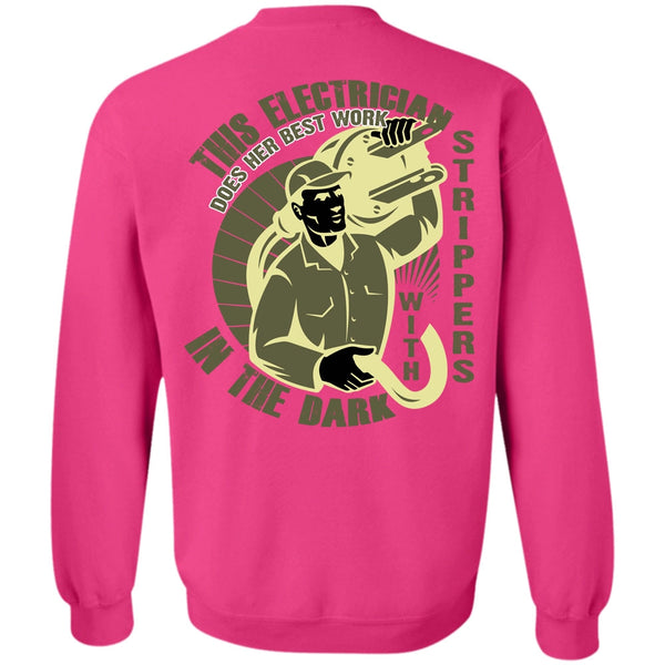 In The Dark T Shirt, This Is Electrician Sweatshirt