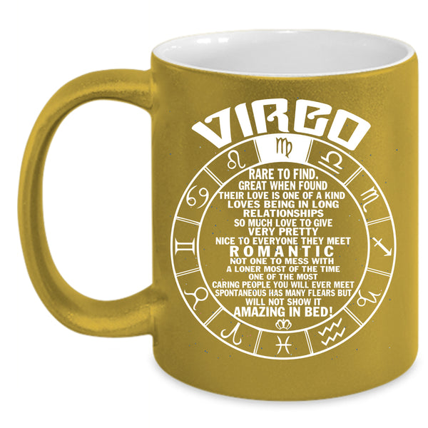 Virgo Coffee Mug, Birthday Gift For Son Coffee Cup