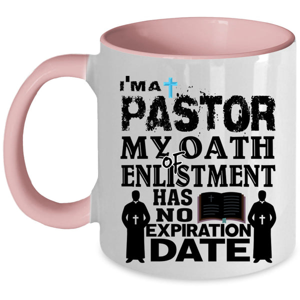 Best Gift For Dad Coffee Mug, I'm A Pastor Accent Mug