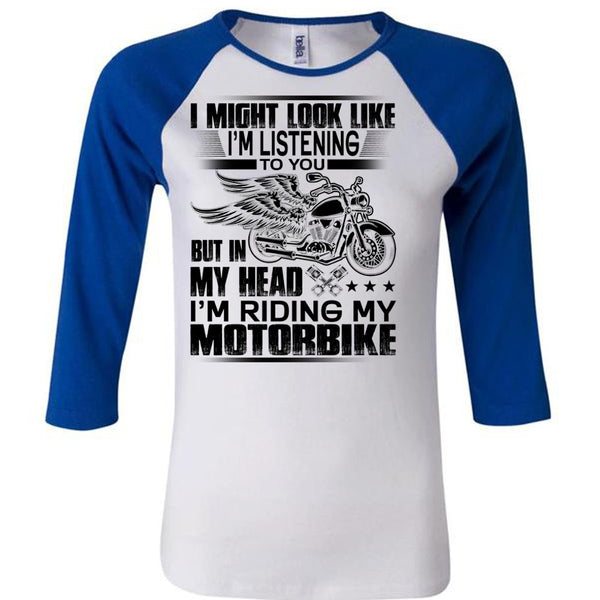 I'm Riding My Motorbike T Shirt, I Love Biker T Shirt, Awesome T-Shirts