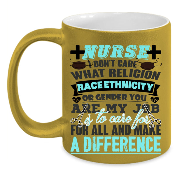 I Love Being A Nurse Coffee Mug, Nurse Accent Mug
