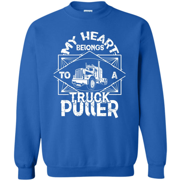 To A Truck Puller T Shirt, Coolest Trucker Ever Sweatshirt