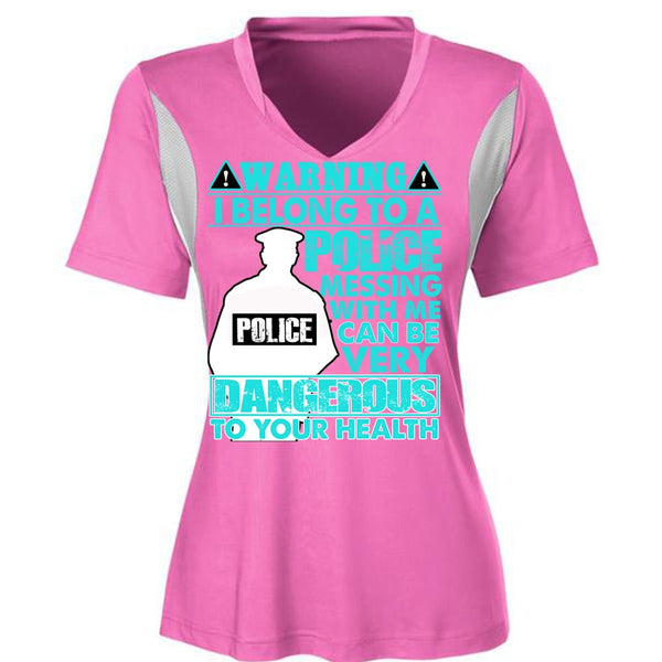 I Belong To A Police T Shirt, I Love Police T Shirt, Awesome T-Shirts