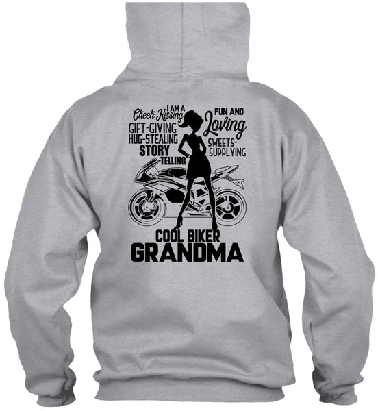 Cool Biker Grandma T Shirt, I Love Biking T Shirt