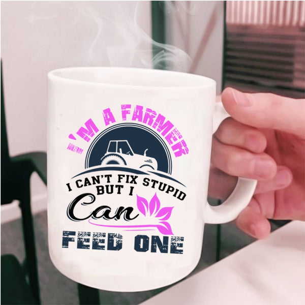 Cute Farmer Coffee Mug, I'm A Farmer Cup