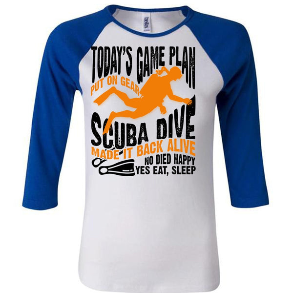 Today's Game Plan T Shirt, I Love Diving T Shirt, Awesome T-Shirts