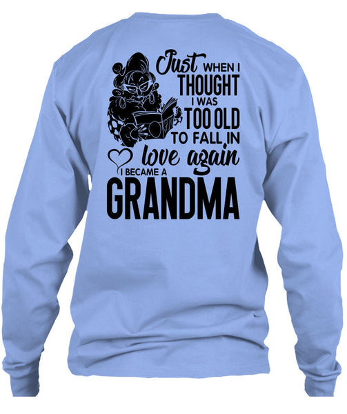 I Became A Grandma T Shirt, I Love Grandma T Shirt