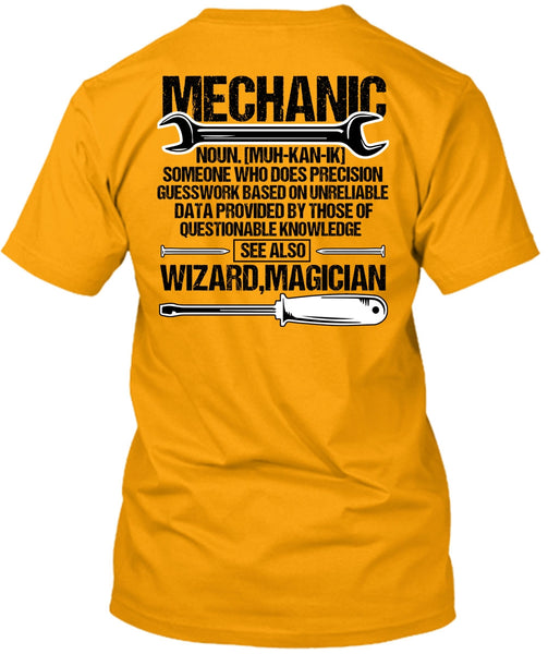Does Precision Guesswork T Shirt, I Love Mechanic T Shirt