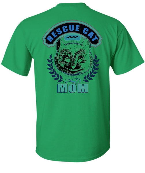 Rescue Cat Mom T Shirt, Being A Mother T Shirt