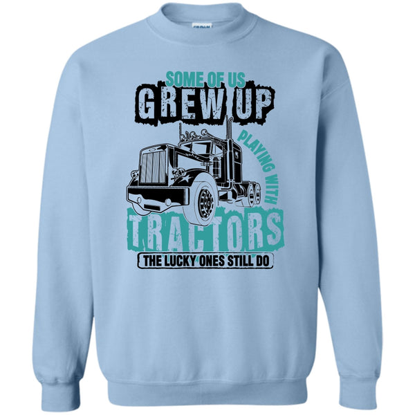 I Love Tractor T Shirt, Playing With Tractor Sweatshirt