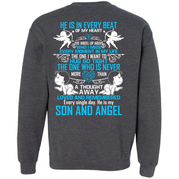 Son And Angel T Shirt, I Love Son Sweatshirt
