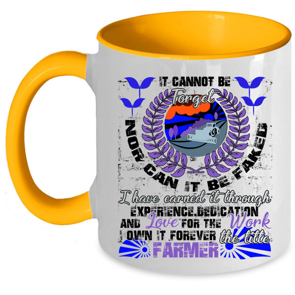 Funny Farmer Coffee Mug, The Title Farmer Accent Mug