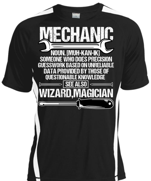 A black t-shirt with the shopify logo