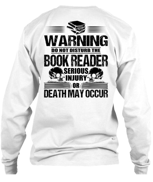 Book Reader Serious Injury T Shirt, I Love Book T Shirt