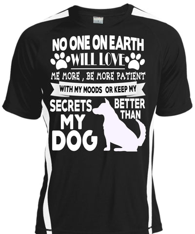 A black t-shirt with the shopify logo