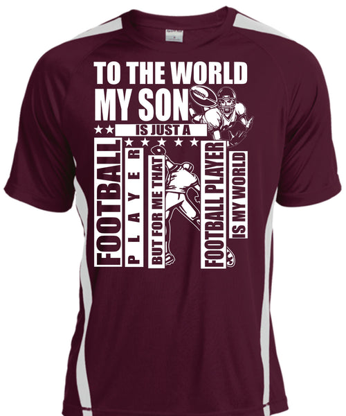 To The World My Son T Shirt, Football Player T Shirt, Cool Shirt