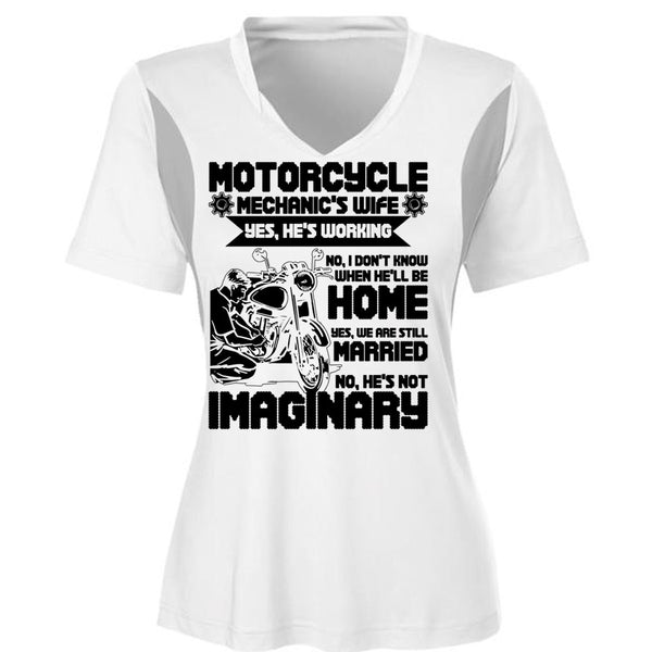 Motorcycle Mechanic's Wife T Shirt, I Love Mechanic T Shirt, Awesome T-Shirts