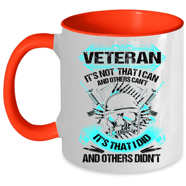 Awesome Gift For Grandpa Coffee Mug, Veteran Accent Mug