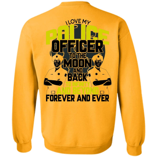 I Love Police T Shirt, I Love My Police Officer Sweatshirt