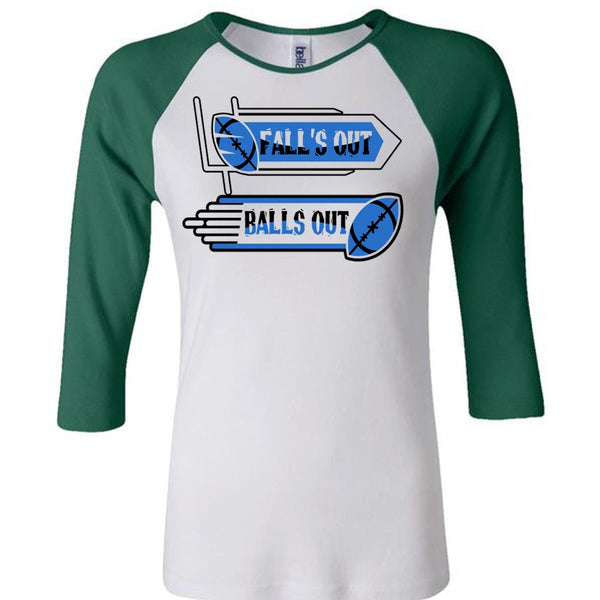 Fall's Out Balls Out T Shirt, I Love Football T Shirt, Awesome T-Shirts