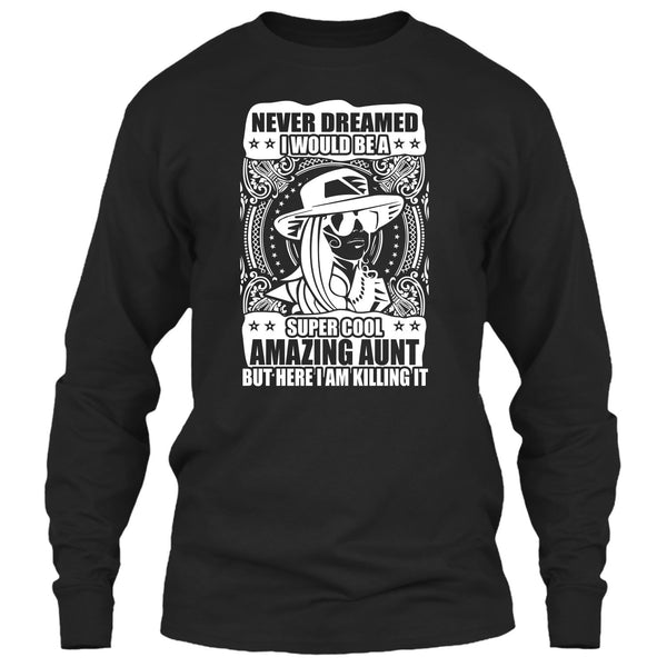 Cool Amazing Aunt T Shirt, Coolest Aunt T Shirt