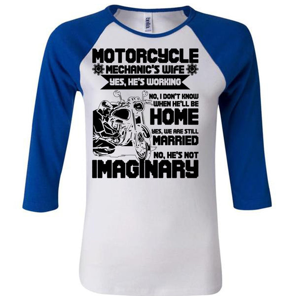 Motorcycle Mechanic's Wife T Shirt, I Love Mechanic T Shirt, Awesome T-Shirts
