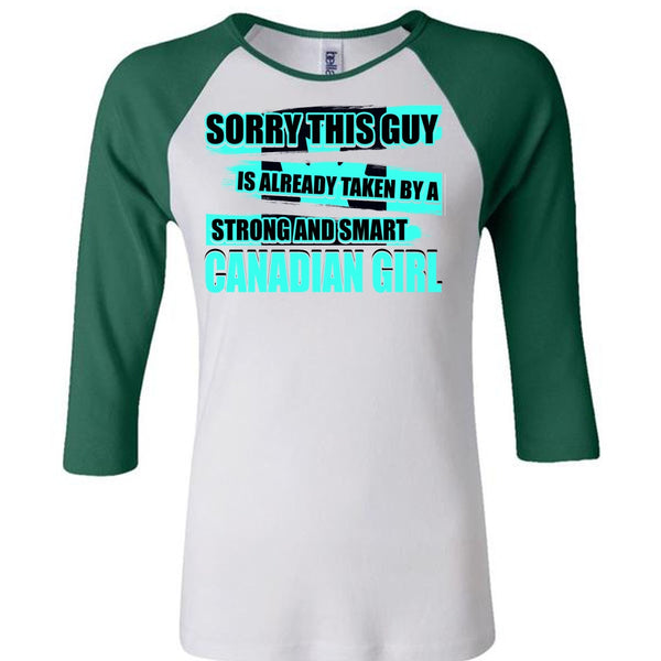 Strong And Smart Canadian Girl T Shirt, I Love Lady T Shirt, Awesome T-Shirts