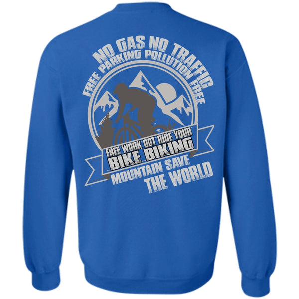 Mountain Save The World T Shirt, I Love Biker Sweatshirt