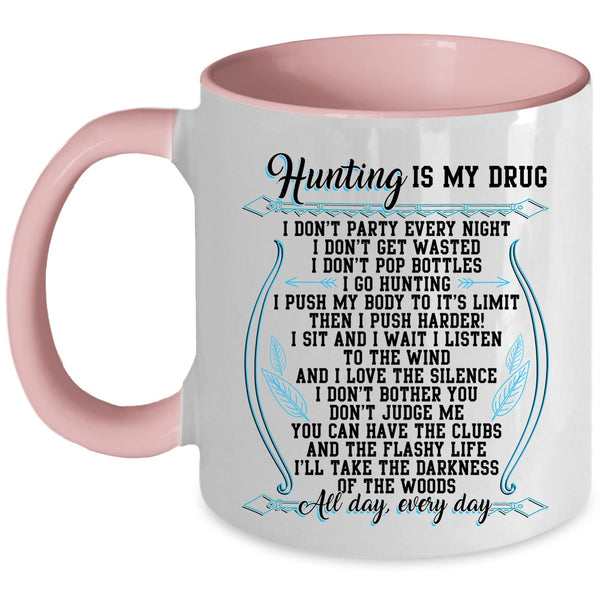 Cool Gift For Hunter Coffee Mug, I Love Hunting Accent Mug