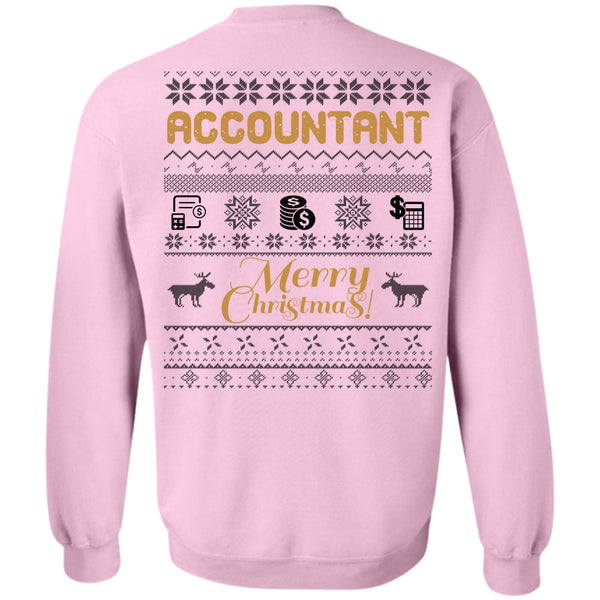I Love Accountant T Shirt, Accountant Merry Christmas Sweatshirt