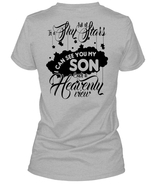 I Can See You My Son T Shirt, I Love Son T Shirt