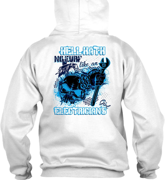 Like An Electrician's Girl T Shirt, I Love Electrician T Shirt