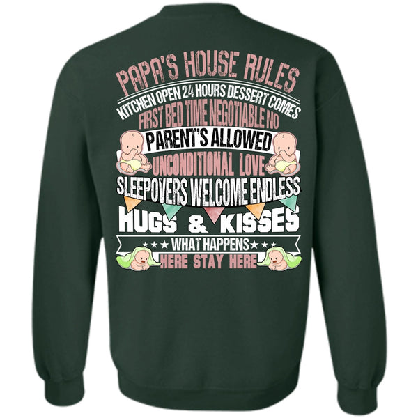Hugs And Kisses T Shirt, I Love Papa Sweatshirt