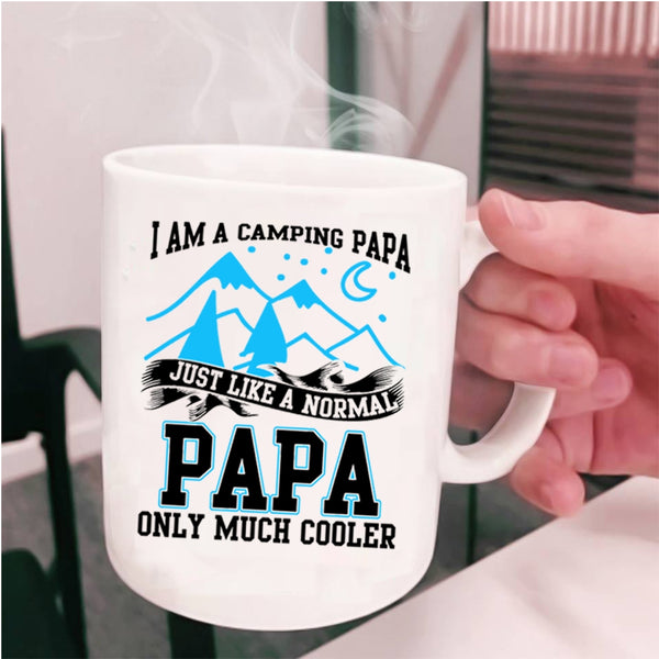 Awesome Camping Papa Coffee Mug, I Am A Camping Papa Cup