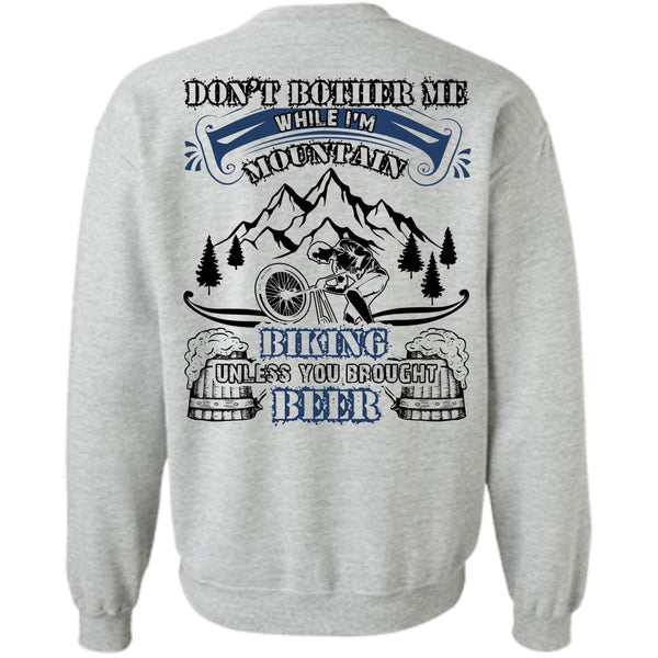 I Love Biker T Shirt, I'm Mountain Biking Sweatshirt