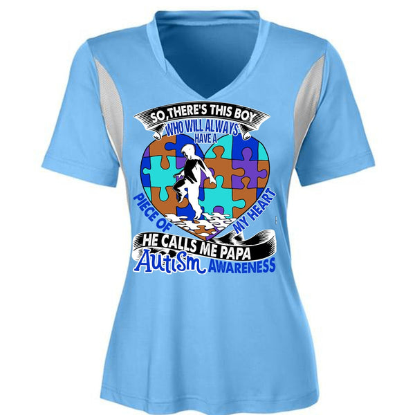 He Calls Me Papa Autism T Shirt, I Love Papa T Shirt, Awesome T-Shirts