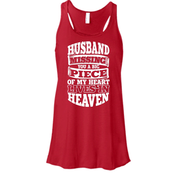 Husband Missing You T Shirt, A Piece Of My Heart T Shirt, Cool T Shirt