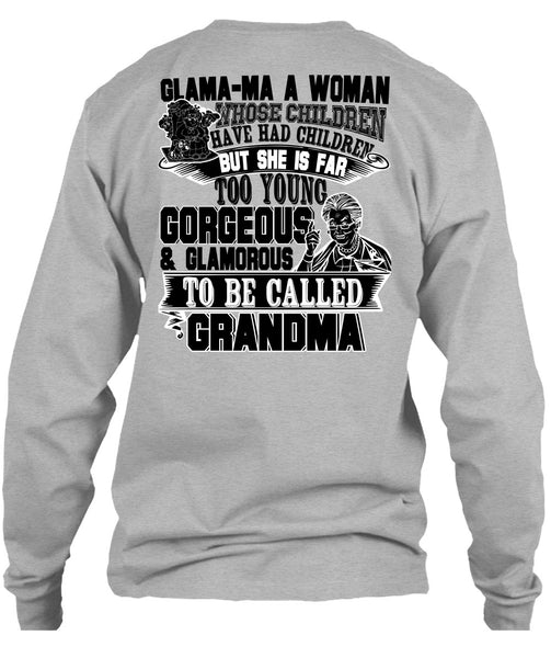 Glamorous To Be Called Grandma T Shirt, I Love Nana T Shirt