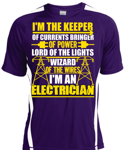 I'm An Electrician T Shirt, Lord Of The Lights T Shirt, Cool Shirt