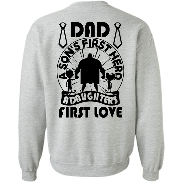 I Love Papa T Shirt, Dad A Son's First Sweatshirt