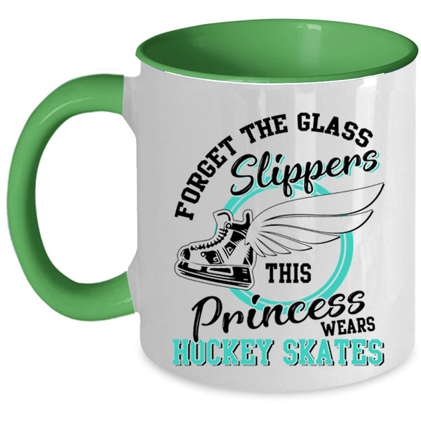 Cool Daughter Coffee Mug, This Princess Wears Hockey Skates Accent Mug